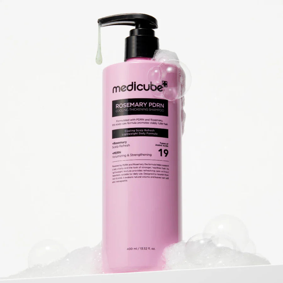 MEDICUBE Rosemary PDRN Cooling Thickening Shampoo 400ml - Kosmetica