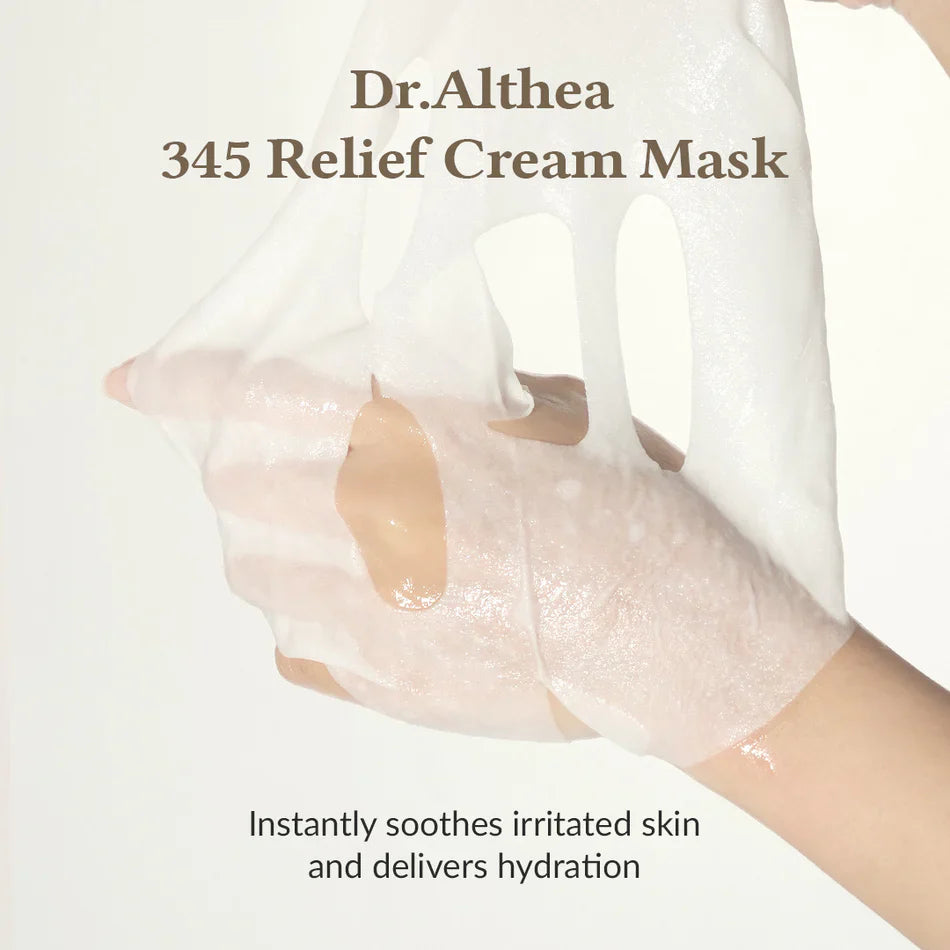 Dr.Althea 345 Relief Cream Mask Set (25g x 4 sheets) - Kosmetica