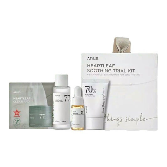 Anua Heartleaf Soothing Trial Kit 4 items