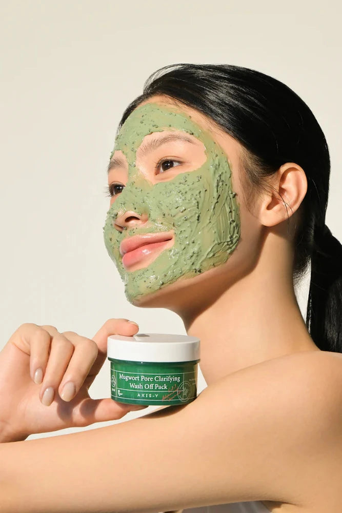 AXIS-Y_Mugwort_Pore_Clarifying_Wash_Off_Mask_100ml