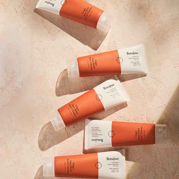 BONAJOUR_Ginger_Aqua_Relief_Foam_Cleanser