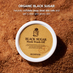 SKINFOOD Black Sugar Mask Wash Off 120gm