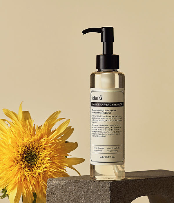 KLAIRS Gentle Black Fresh Cleansing Oil 150ml - Kosmetica