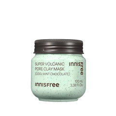 INNISFREE Super Volcanic Pore Clay Mask Cool Mint Chocolate 100ml