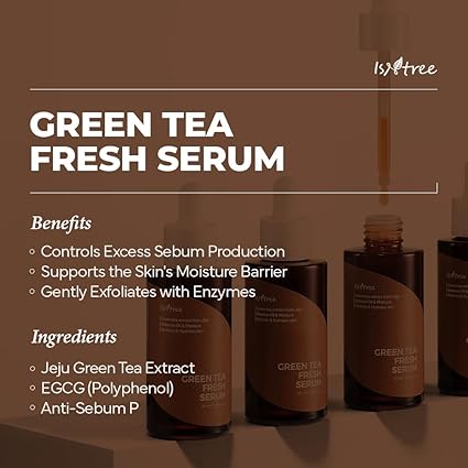 Isntree_Green_tea_Fresh_Serum_50ml