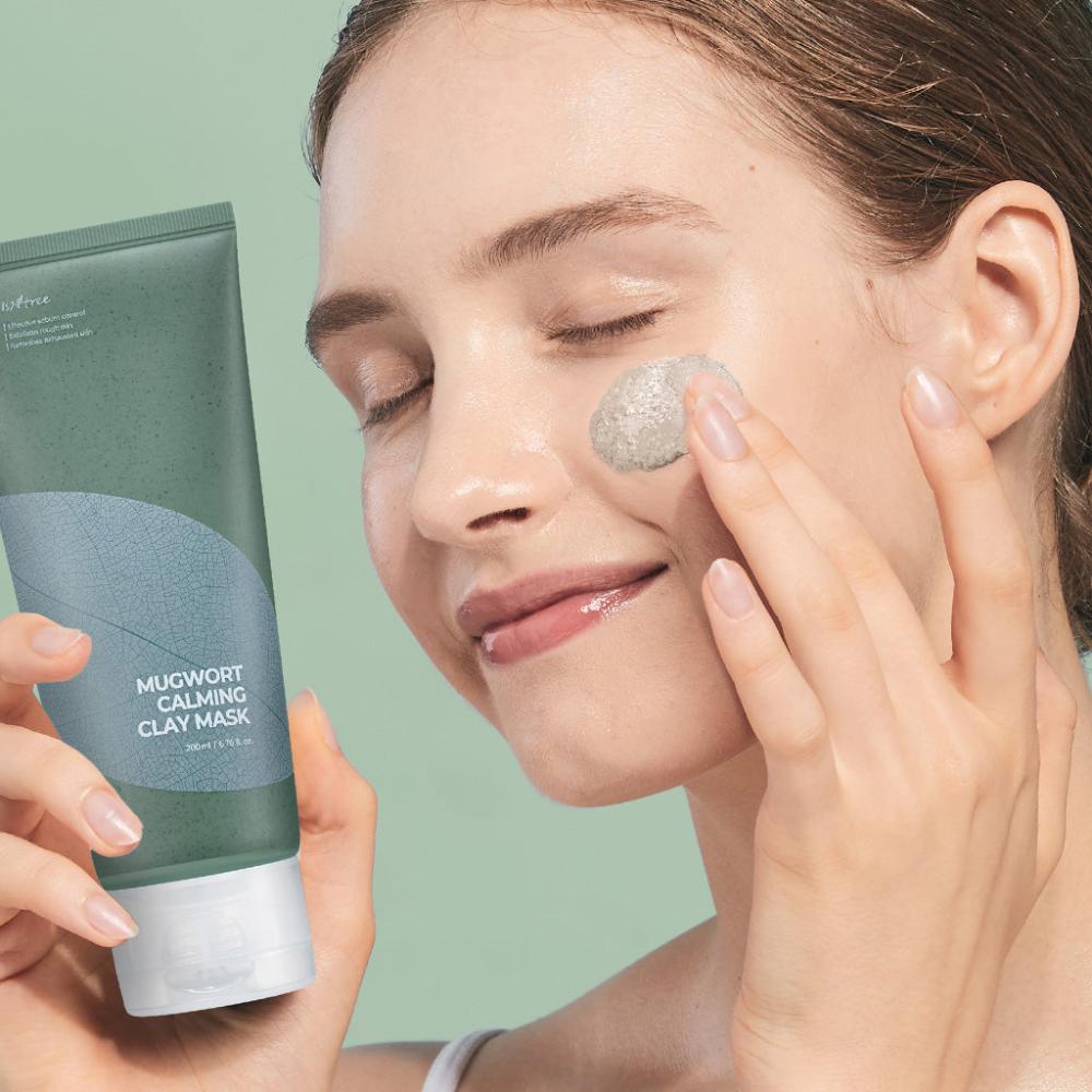 Isntree_Real_Mugwort_Clay_Mask_100ml