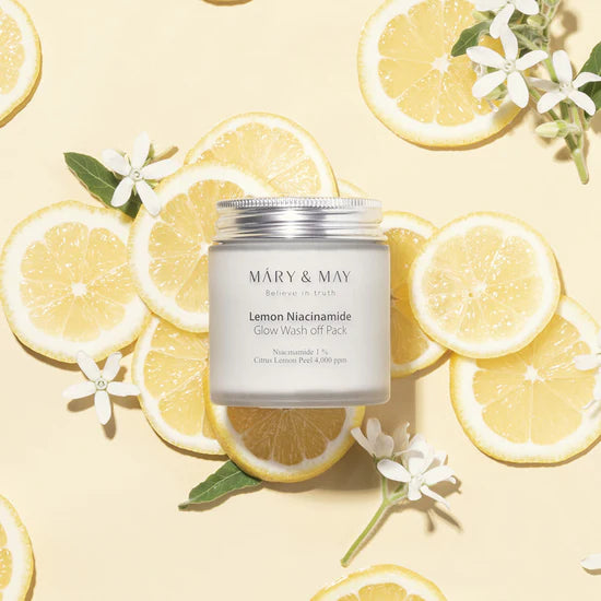 MARY&MAY_Lemon_Niacinamide_Glow_Wash_Off_Pack_100ml