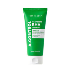 NINELESS A-Control Heartleaf & BHA Cleanser – 120ml