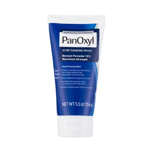 Panoxyl Acne Foaming Wash Benzoyl Peroxide 10% -156 g