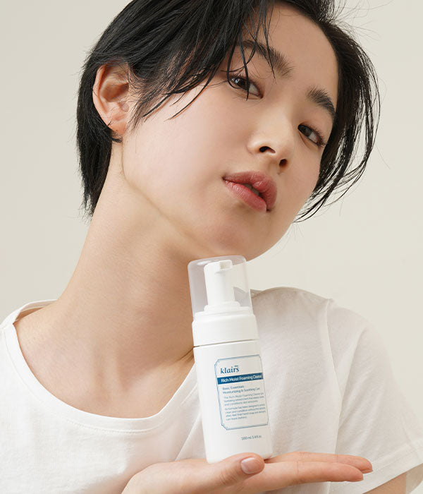 KLAIRS Rich Moist Foaming Cleanser - 100ml - Kosmetica