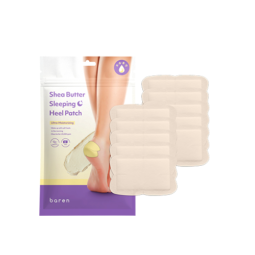 BAREN Shea Butter Sleeping Heel Patch 5ml - Kosmetica