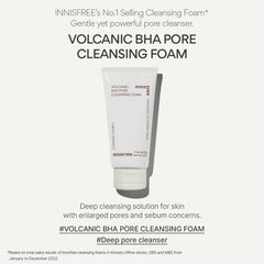 Innisfree Volcanic BHA Pore Cleansing Foam 150g - Kosmetica