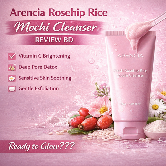 Arencia Rosehip Rice Mochi Cleanser Review