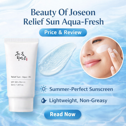 Beauty Of Joseon Relief Sun Aqua-Fresh Price & Review