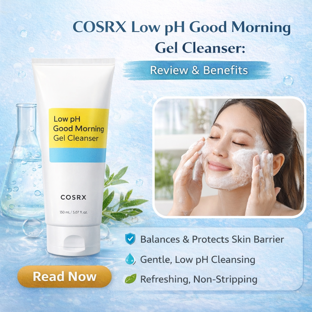 COSRX Low pH Good Morning Gel Cleanser How It Protects Your Skin Barrier