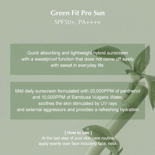 KAINE Green Fit Pro Sun 55ml