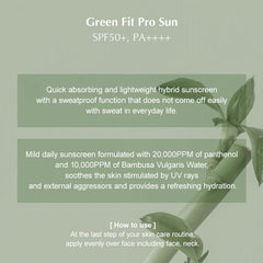 KAINE Green Fit Pro Sun 55ml