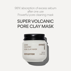 Innisfree Super Volcanic Pore Clay Mask 100ml