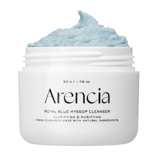 Arencia Fresh Blue Hyssop Rice Mochi Cleanser 120g