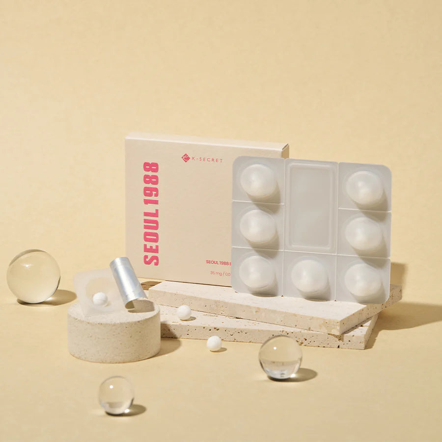 K-SECRET SEOUL 1988 Boosting Ball: Collagen 100% – 35mg x 7 capsules