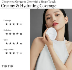 TIRTIR My Glow Cream Cushion 23N SAND 18 gram (Refill)