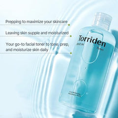 Torriden Dive In Low Molecular Hyaluronic Acid Toner 300ml