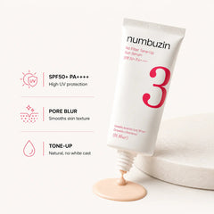 NUMBUZIN No.3 No Filter Tone-Up Sun Serum 50ml
