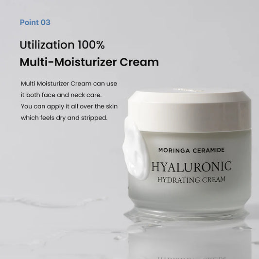 Heimish Moringa Ceramide Hyaluronic Acid Hydrating Cream 50 ml