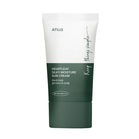 Anua Heartleaf Silky Moisture Sunscreen 50ml - Kosmetica