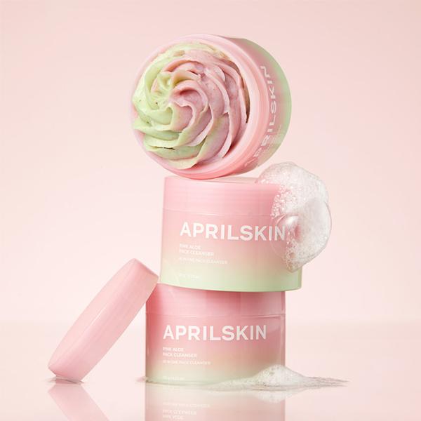 APRILSKIN Pink Aloe Facial Polish Cleanser 120GM