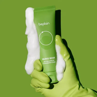 Be Plain Mung Bean pH-Balanced Cleansing Foam 80 ml - Kosmetica