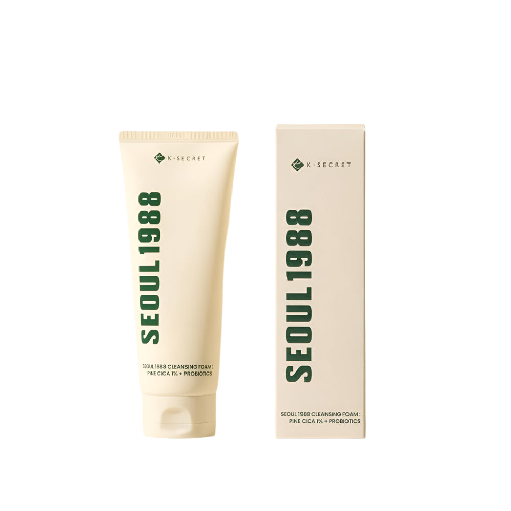 KSECRET SEOUL 1988 Cleansing Foam: Pine Cica 1% + Probiotics 150ml