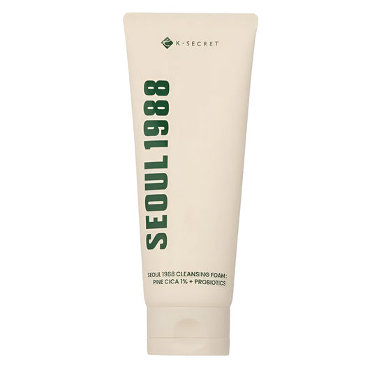 KSECRET SEOUL 1988 Cleansing Foam: Pine Cica 1% + Probiotics 150ml