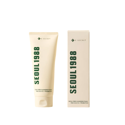 KSECRET SEOUL 1988 Cleansing Foam: Pine Cica 1% + Probiotics 150ml