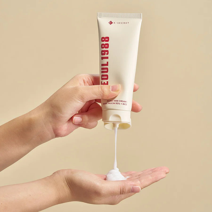 KSECRET_SEOUL_1988_Cream:Snail_Mucin_93%+Rice