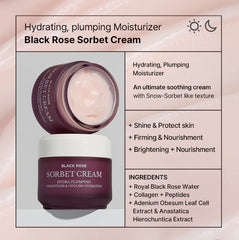 Heimish Black Rose Hydra plumping Sorbet Cream 50 ml