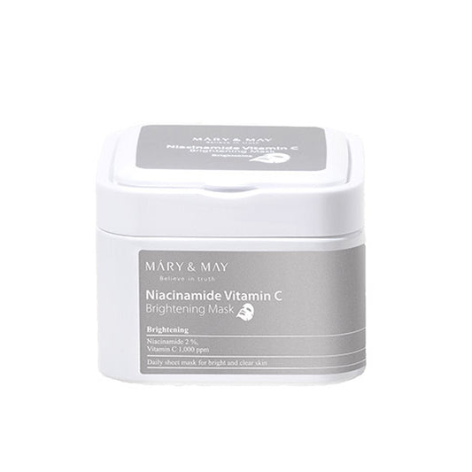 Mary & May Niacinanide Vitamin C Brightening Mask (30ea)