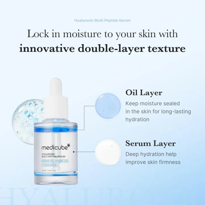 MEDICUBE Hyaluronic Multi Peptide Serum 30ml - Kosmetica