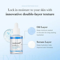 MEDICUBE Hyaluronic Multi Peptide Serum 30ml - Kosmetica