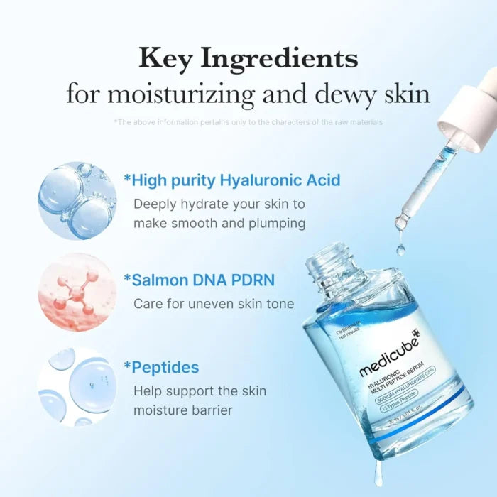 MEDICUBE Hyaluronic Multi Peptide Serum 30ml - Kosmetica
