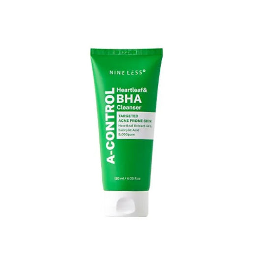 Nine Less A-Control Heartleaf & BHA Cleanser 120ml - Kosmetica