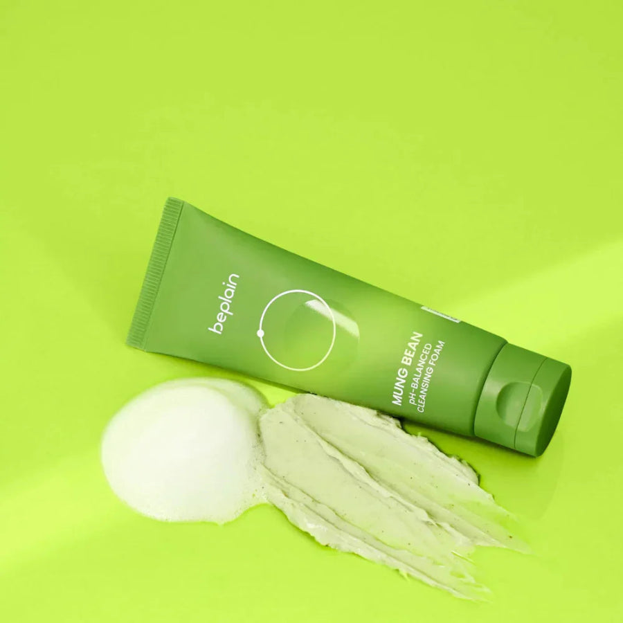 Be Plain Mung Bean pH-Balanced Cleansing Foam 80 ml - Kosmetica