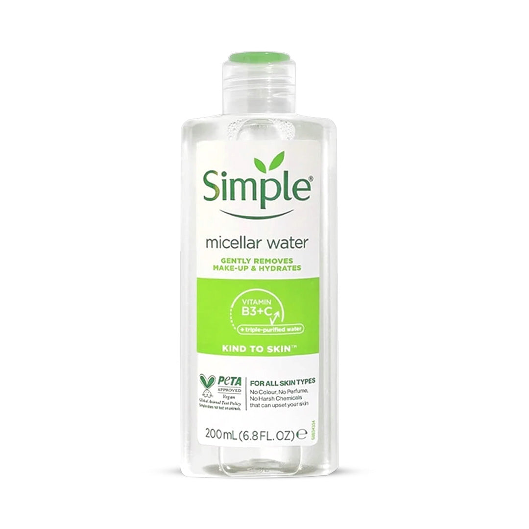 SIMPLE - Kind To Skin Micellar Cleansing Water [200ml]