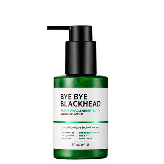 Some By Mi Bye Bye Blackhead 30 Days Miracle Green Tea Tox Bubble Cleanser 120ml