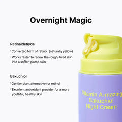 By Wishtrend Vitamin A-mazing Bakuchiol Night Cream 30ml