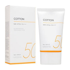 Missha All Around Safe Block Cotton Sun SPF50+