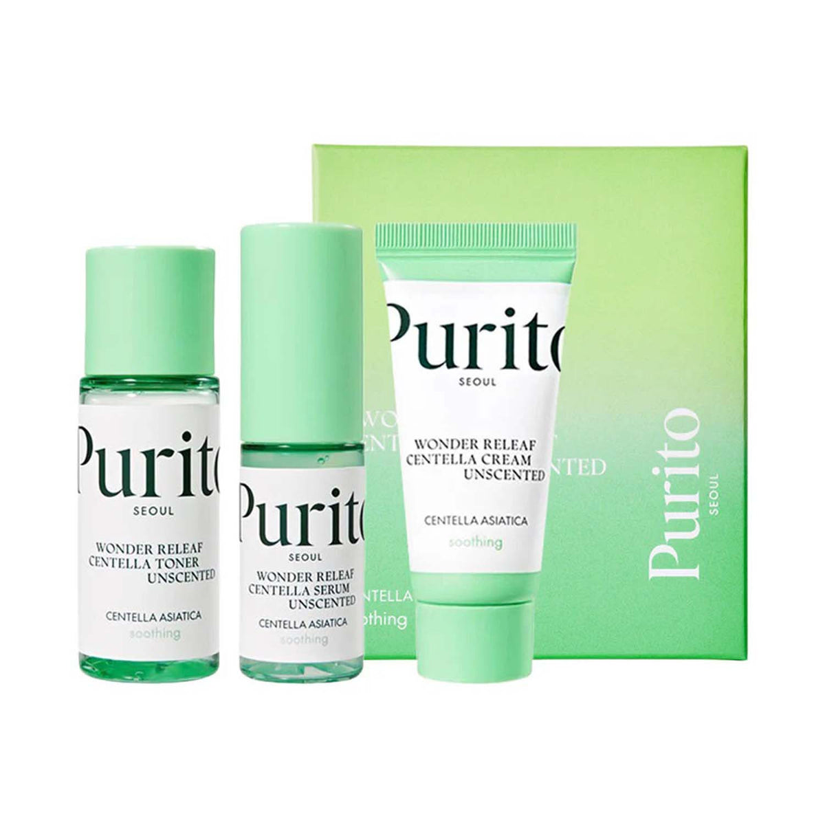 PURITO  Wonder Releaf Centella Mini Kit Unscented