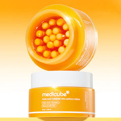 MEDICUBE Kojic Acid Turmeric Vita Capsule Cream 53g - Kosmetica