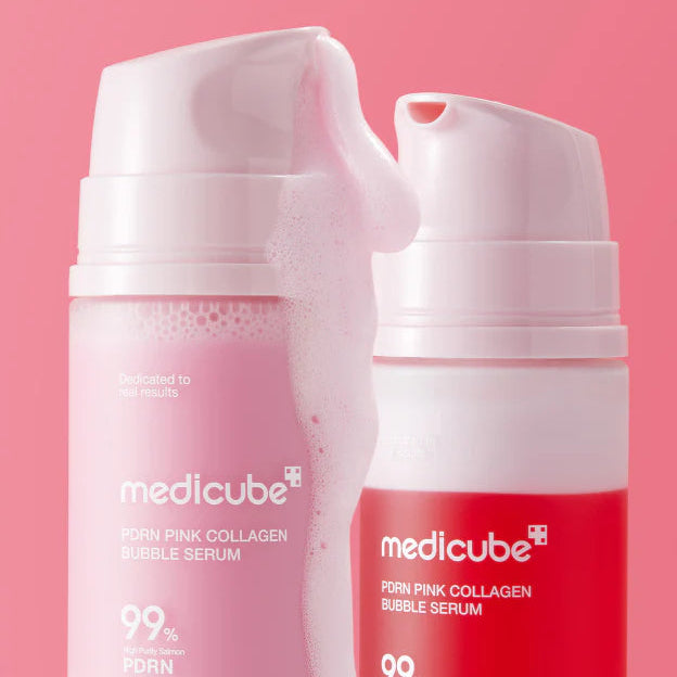 MEDICUBE PDRN Pink Collagen Bubble Serum 95ml - Kosmetica