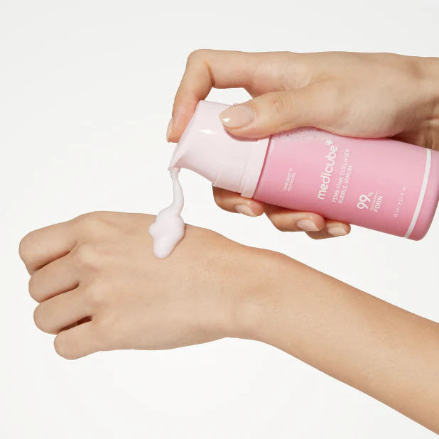 MEDICUBE PDRN Pink Collagen Bubble Serum 95ml - Kosmetica